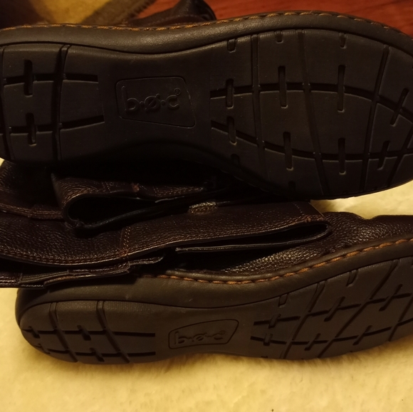 BOC Brown Leather Cayden Boots - Picture 5 of 16